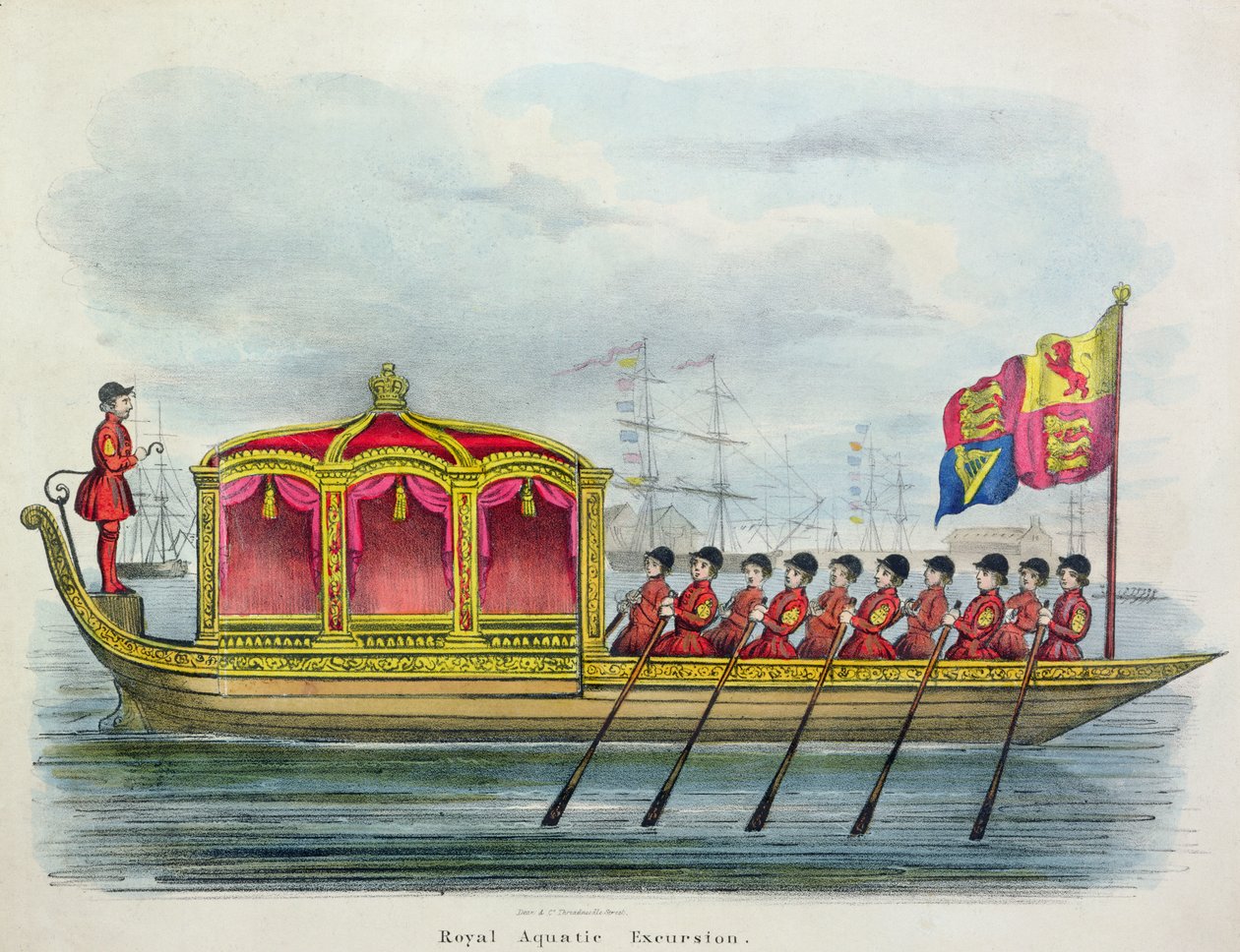 Royal Aquatie Excursion (värikaiverrus) tekijältä English School