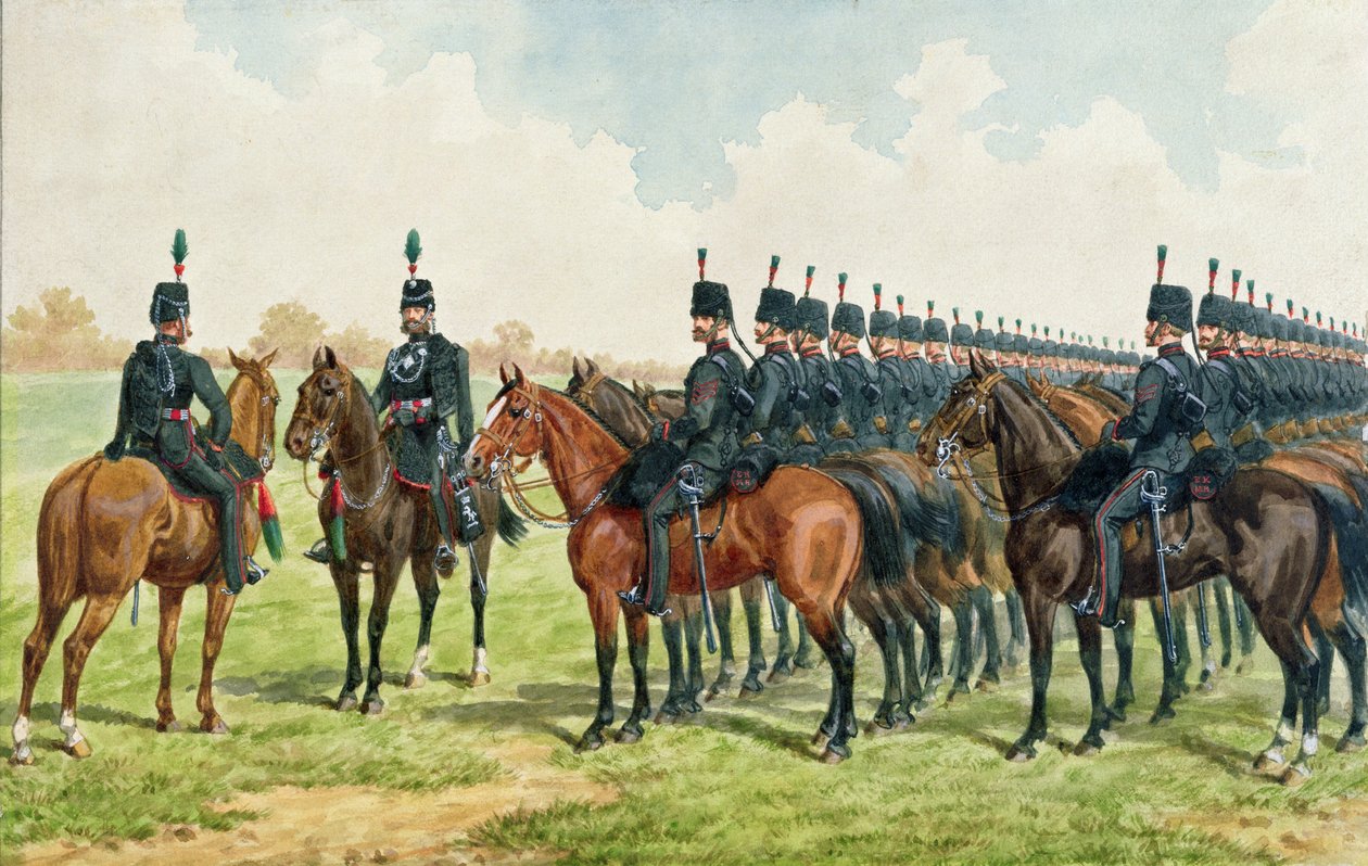 Royal East Kent Yeomanry, 1865 tekijältä English School