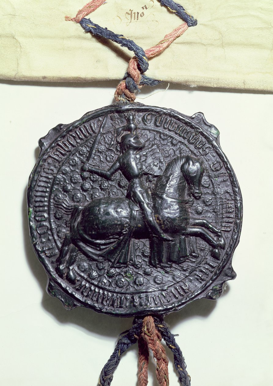 Kuningas Edward IV:n sinetti (1442-83) tekijältä English School