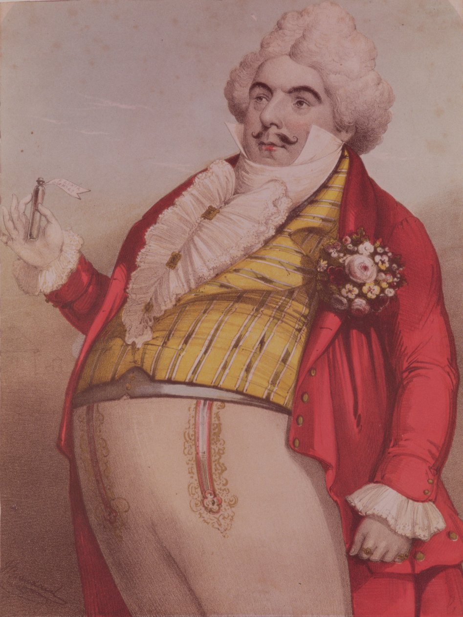 Signor Lablache tohtori Dulcamarana, pukkalääkärinä Gaetano Donizettin (1797-1848) oopperassa "Rakkauden eliksiiri" (L