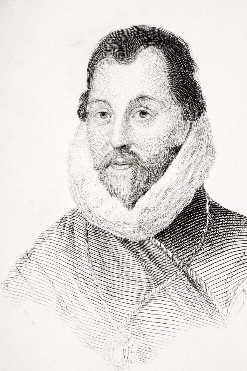 Sir Francis Drake, lordi Broughamin kuvitus "Old England