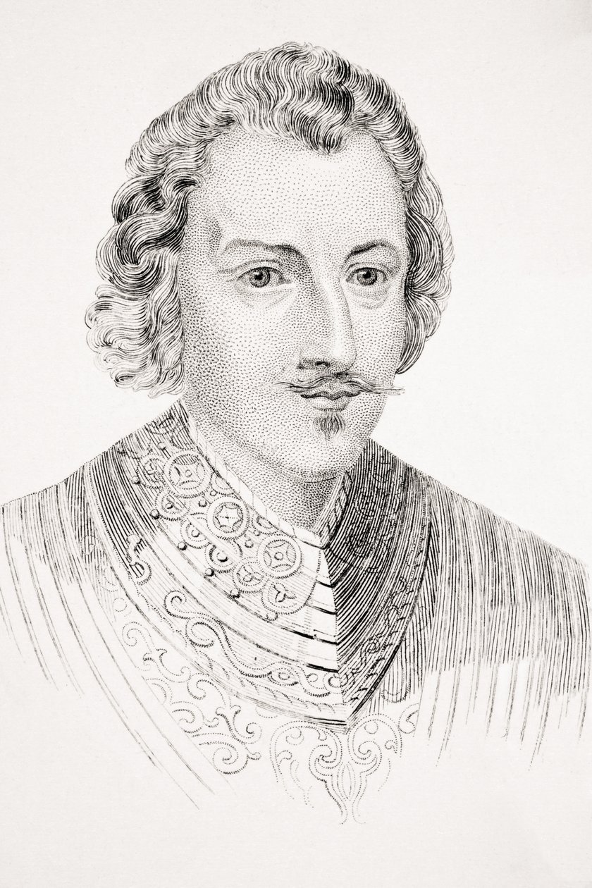 Sir Philip Sidney, kuvitus lordi Broughamin teoksesta "Old England