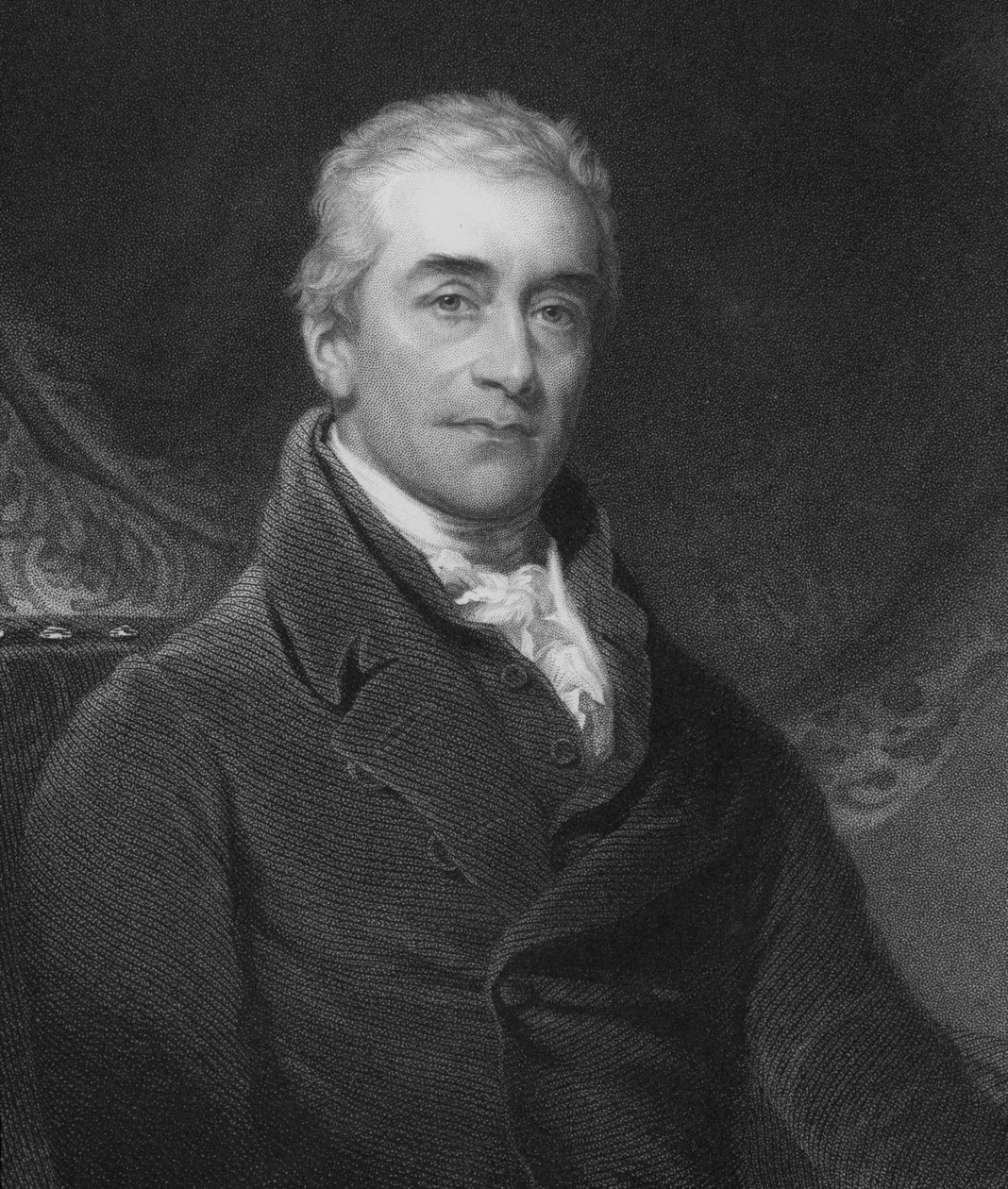 Sir Samuel Romilly (1757-1818) Galleria of Portraits -julkaisusta, julkaistu vuonna 1833 tekijältä English School