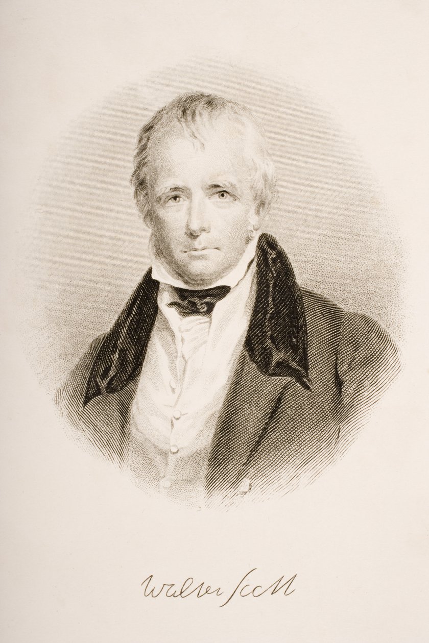 Sir Walter Scott (1771-1832) tekijältä English School