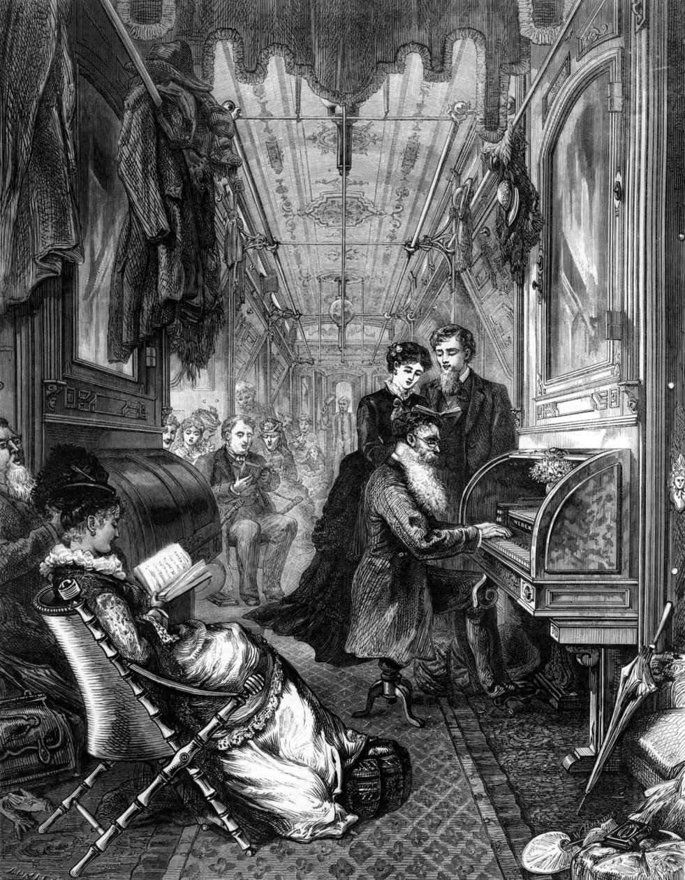 Sunnuntai Union Pacific Railwaylla, 1875 tekijältä English School