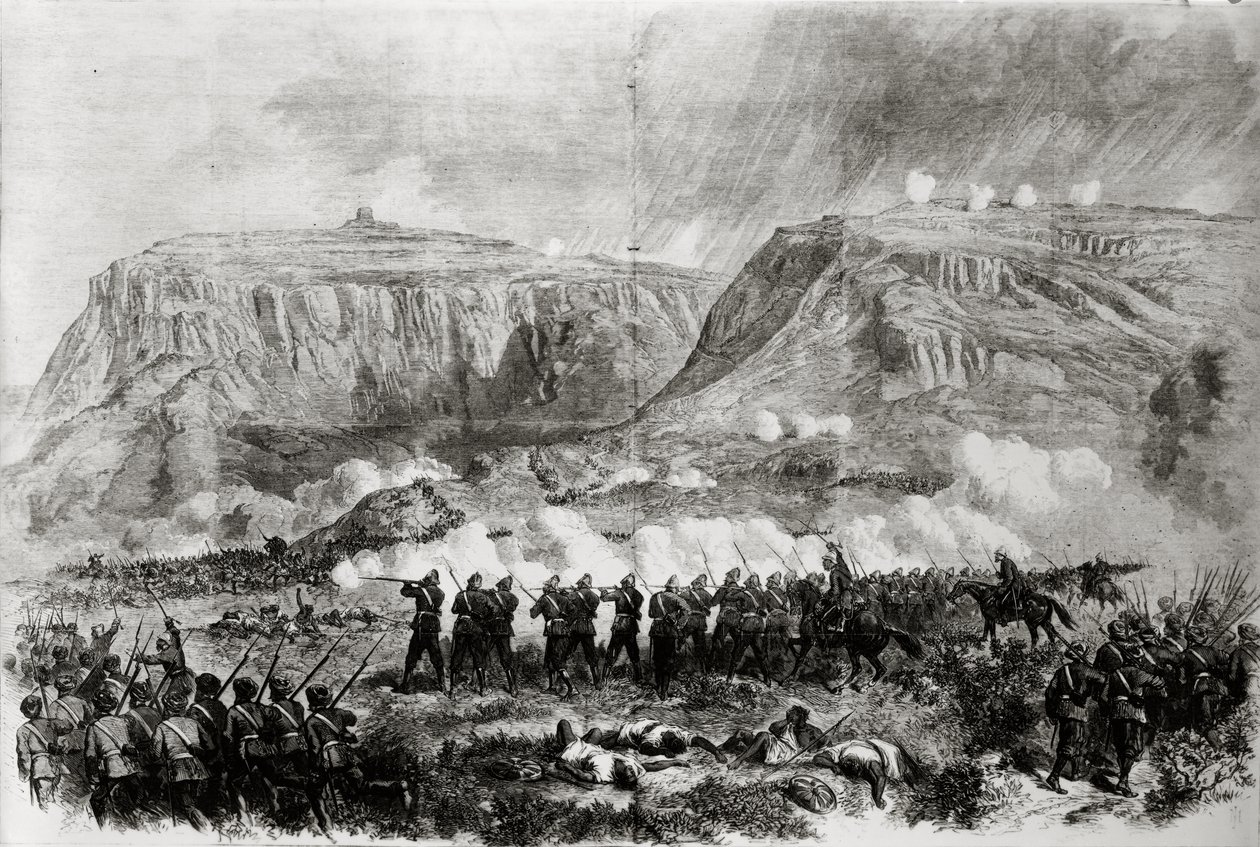 The Abessinian Expedition: The Battle at Arogee, ennen Magdalaa, pitkäperjantaina 10. huhtikuuta, julkaistu 