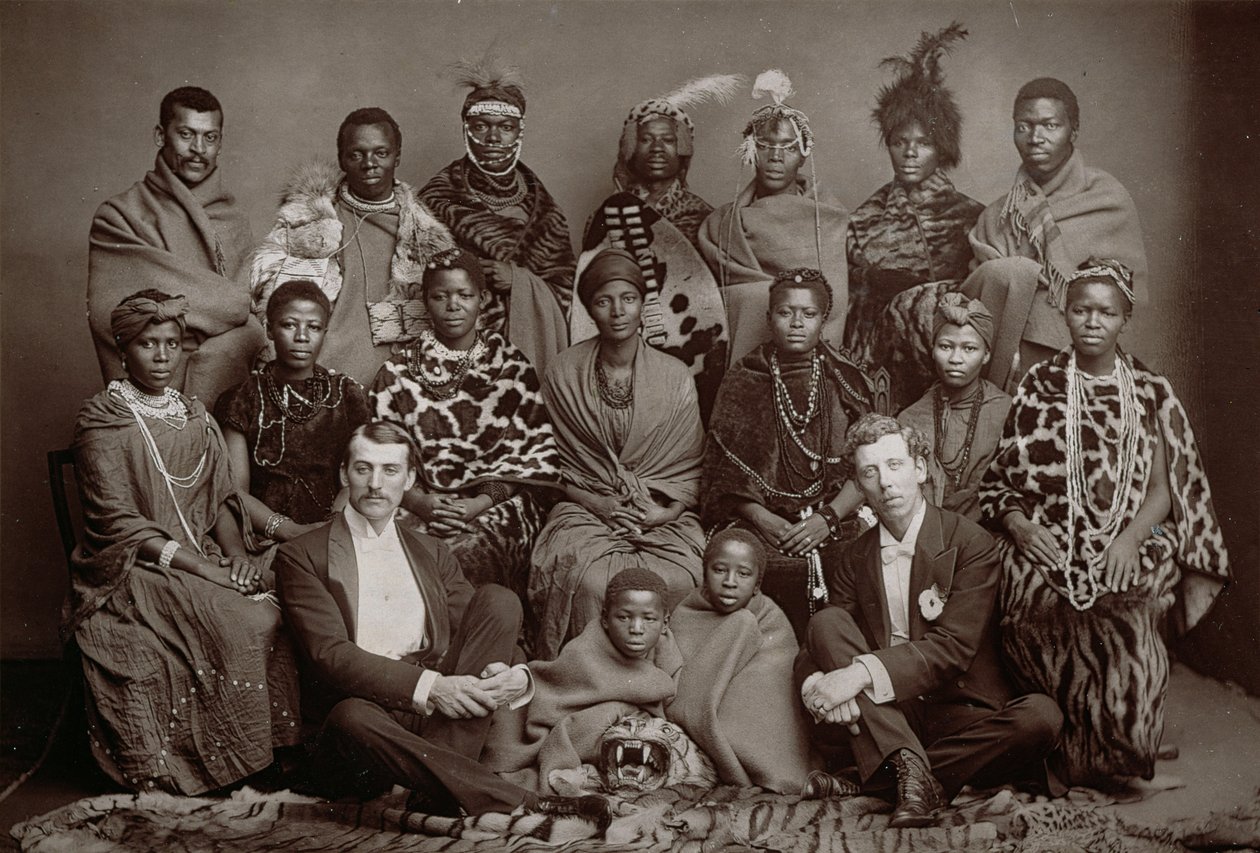 The African Native Choir, 1891 (woodburytype) tekijältä English School