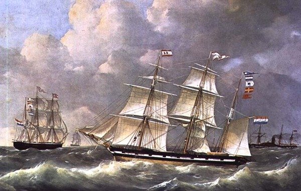 Barque `Suriname ex Vereenigung tekijältä English School