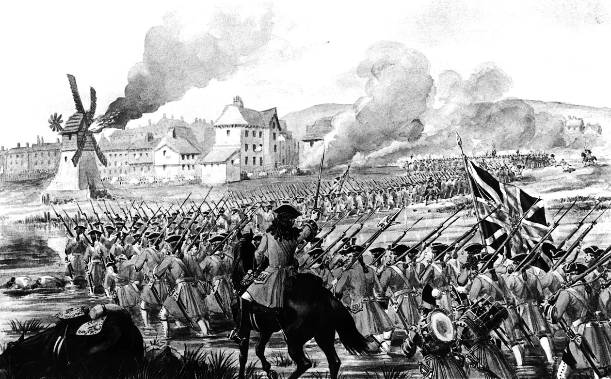 Blenheimin taistelu vuonna 1704 tekijältä English School
