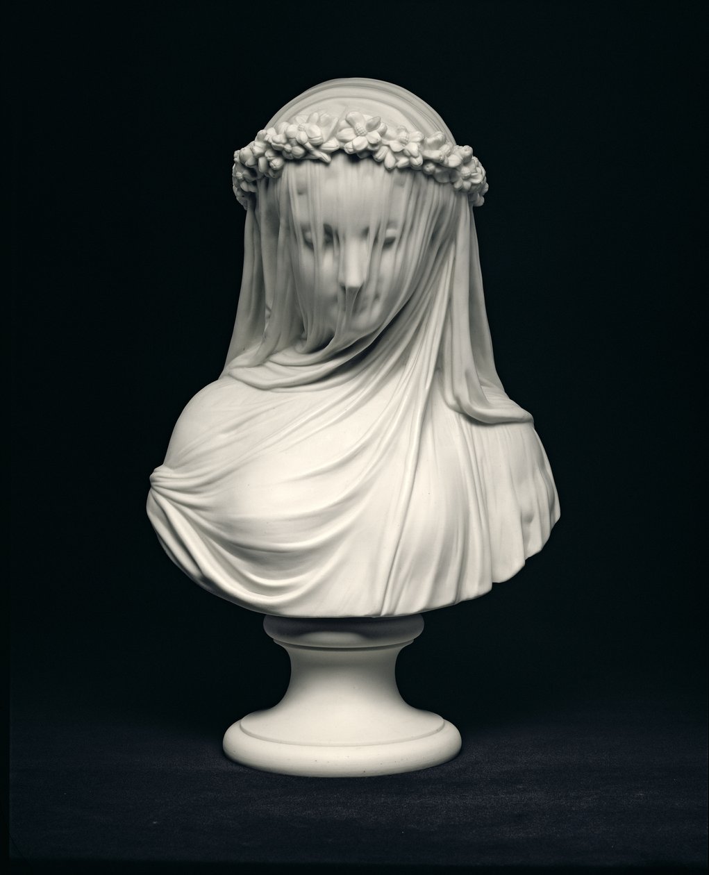 Morsian, pään jälkeen kirjoittanut Raffaelle Monti, Copeland, Englanti, 1873 (Parian posliini) tekijältä English School