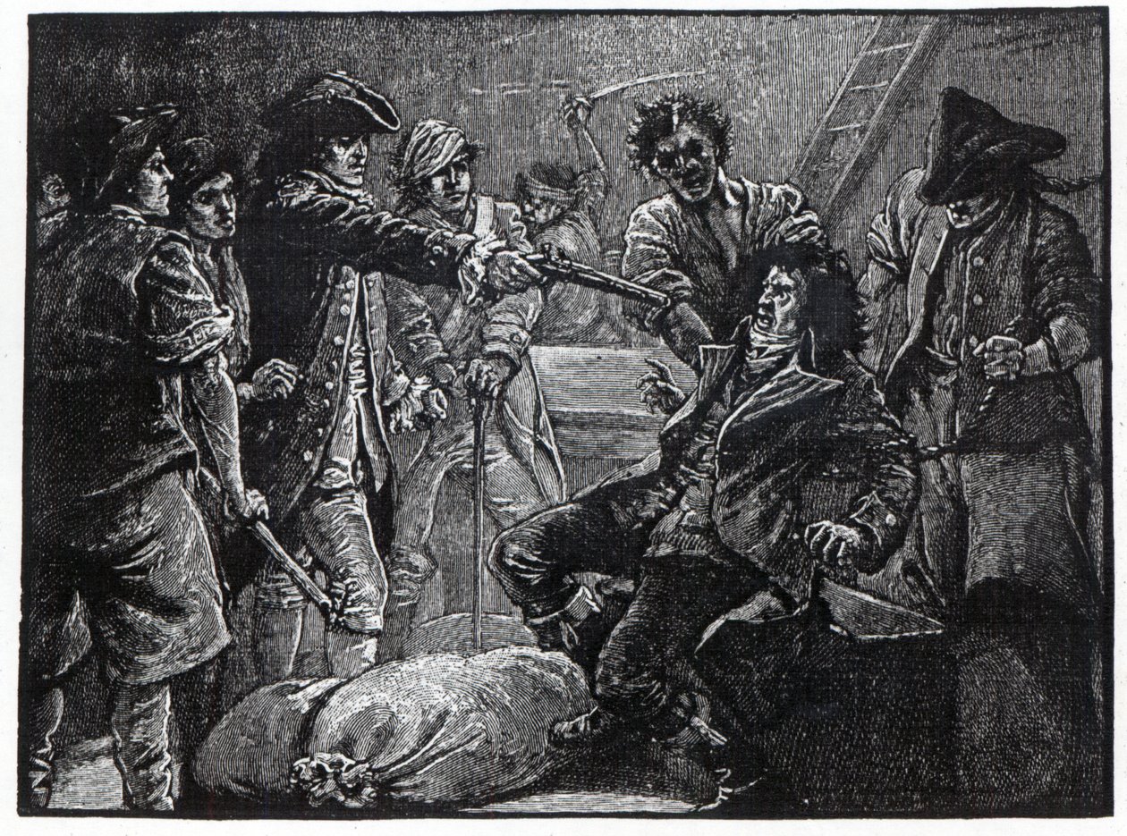 Wolfe Tonen vangitseminen vuonna 1798 tekijältä English School