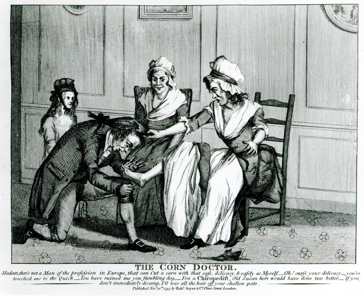 Maissitohtori, 1793 tekijältä English School
