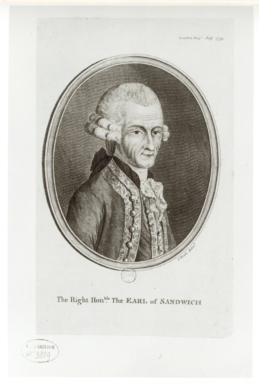 Ang Ikaapat na Earl ng Sandwich (1718-92) finn tekijältä English School