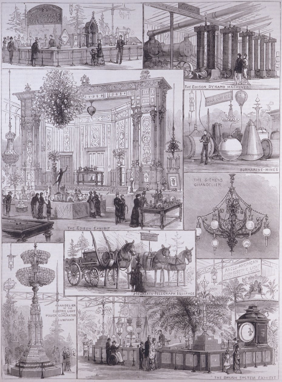 Kansainvälinen sähkönäyttely Crystal Palacessa, 