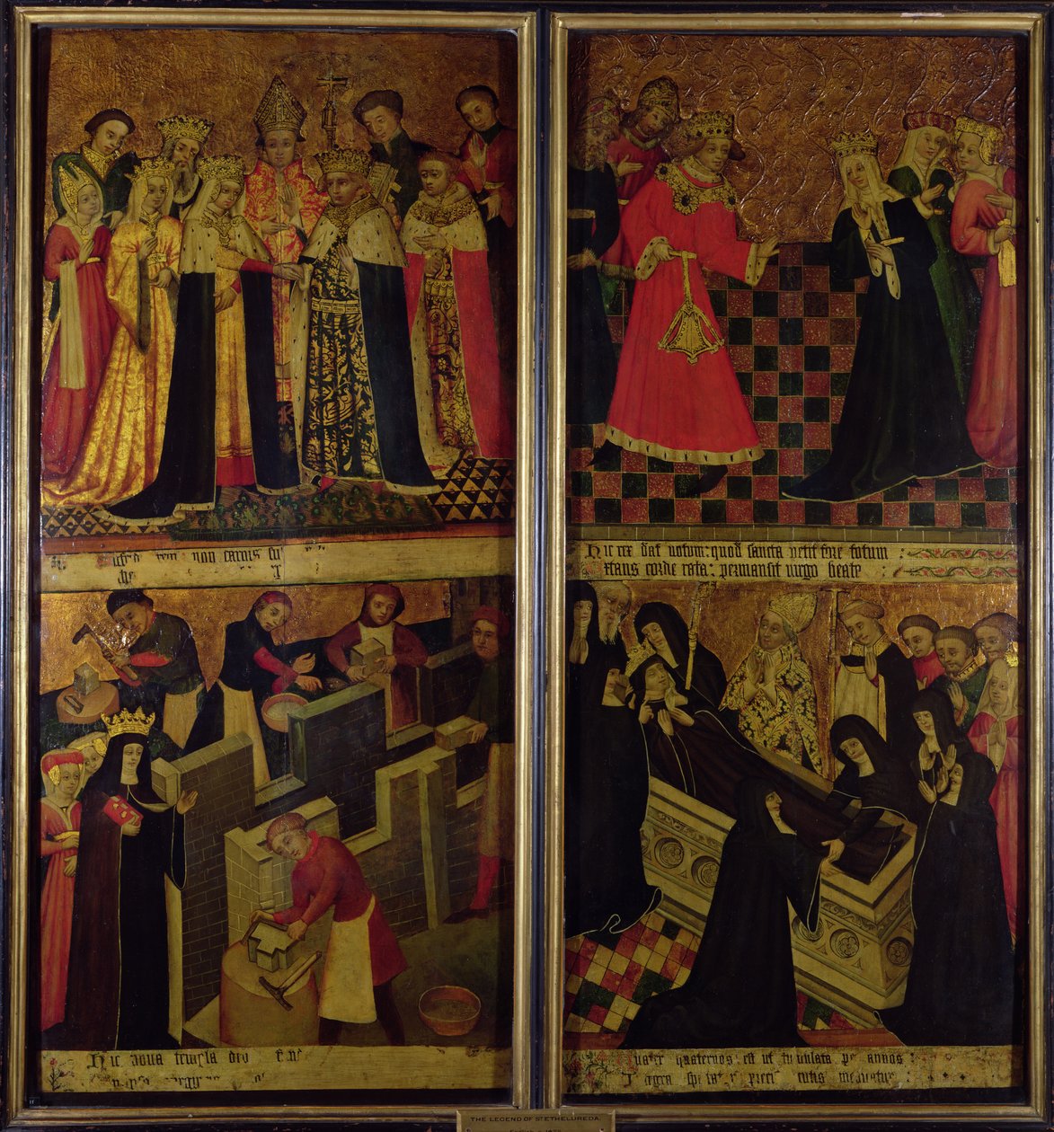 Legenda St. Etheldredasta, noin 1425 tekijältä English School