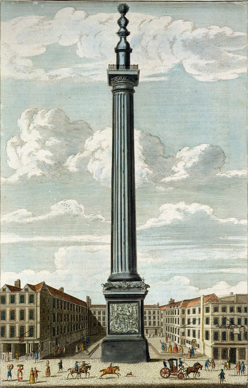 Monumentti, kaiverrus William Henry Toms (n. 1700-50) tekijältä English School