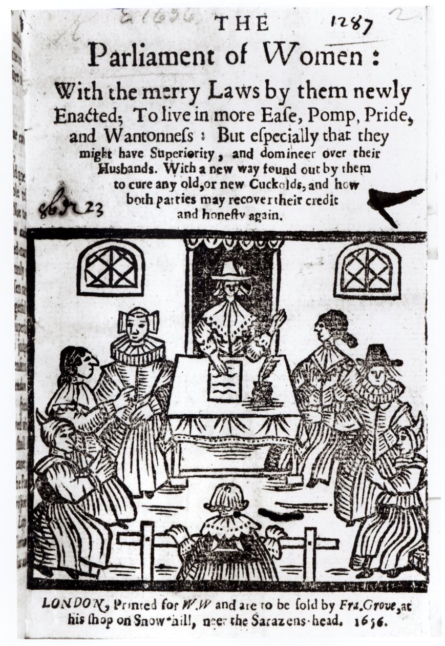 Naisten parlamentti, 1656 tekijältä English School