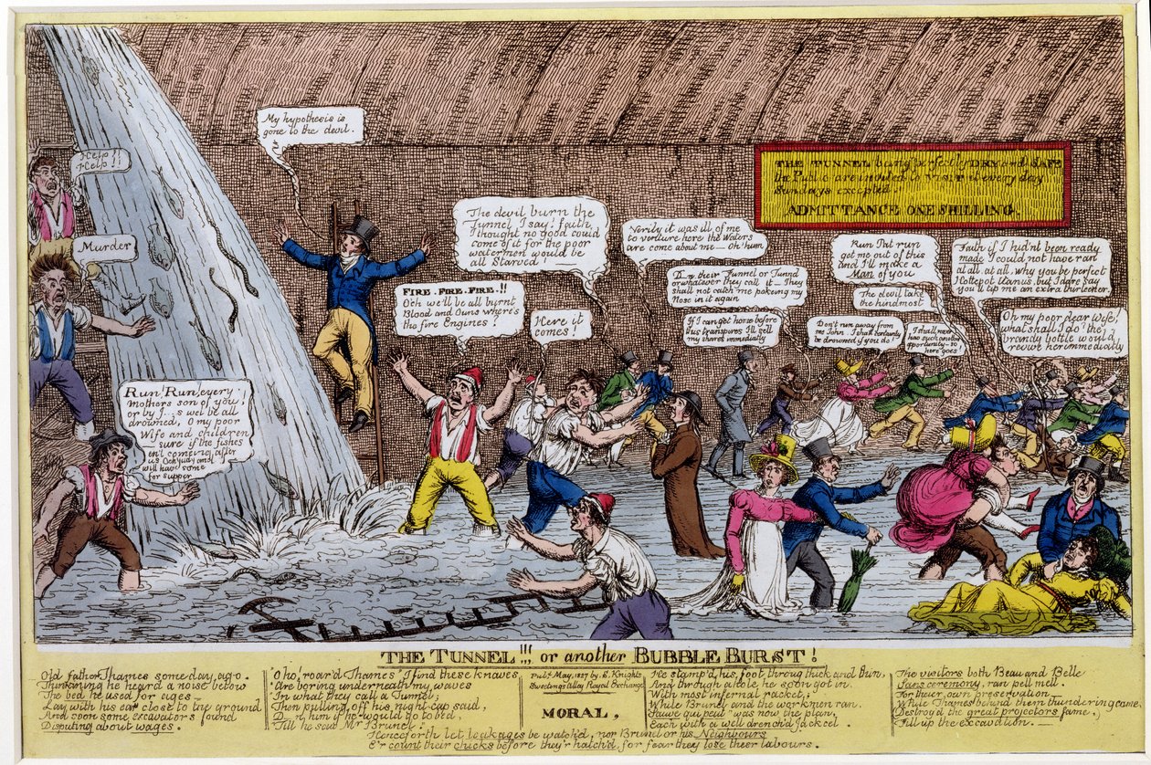 Tunneli!!! tai toinen kuplapurkaus!, 1827 tekijältä English School