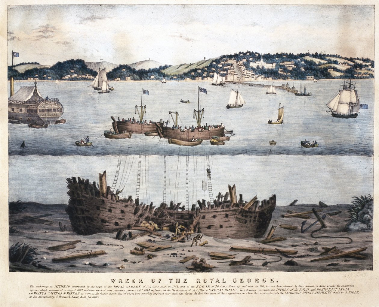 Royal Georgen hylky, 1845 tekijältä English School