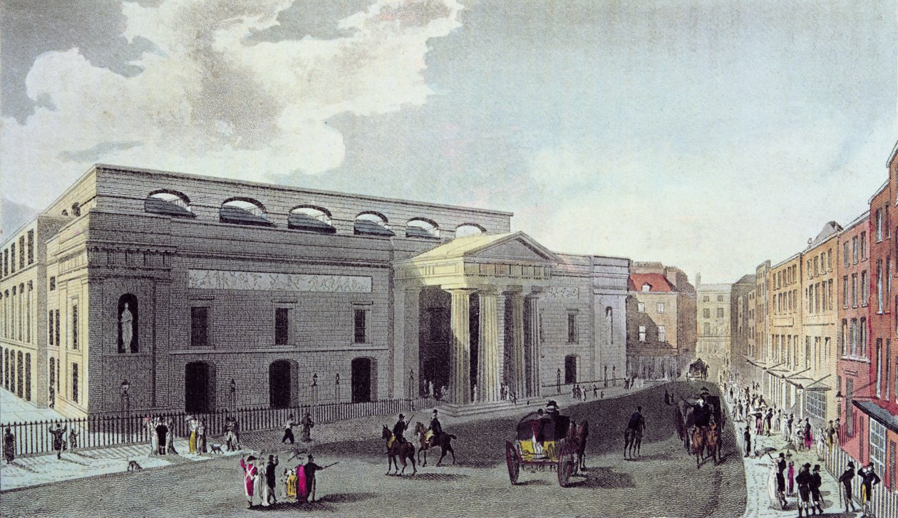 Theatre Royal, Covent Garden, 1809 tekijältä English School