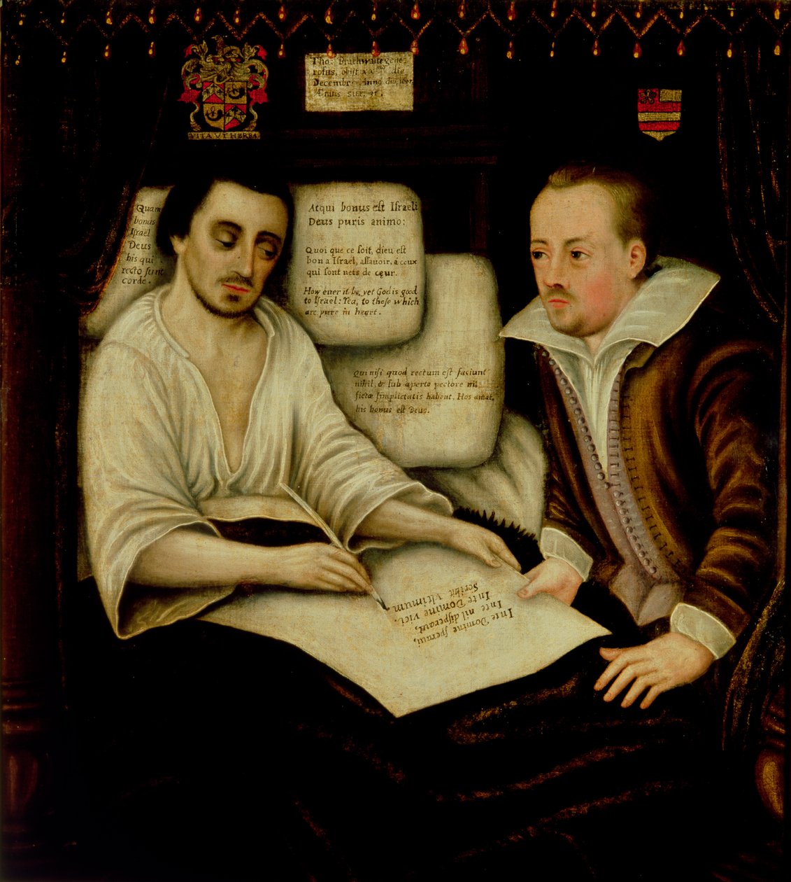 Thomas Braithwaite Amblesidesta (d.1607) tekee testamenttinsa tekijältä English School