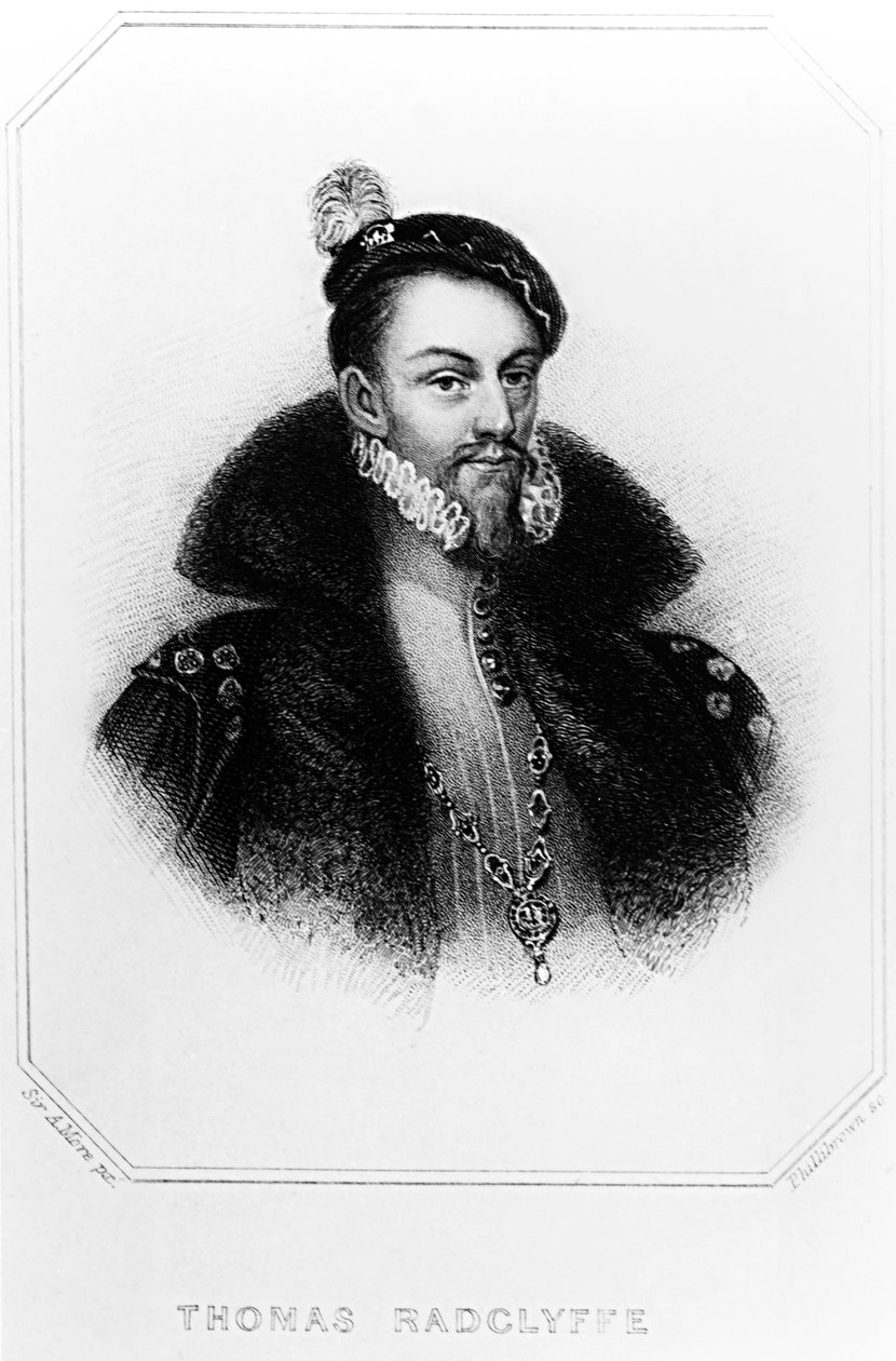 Thomas Radclyffe (n. 1526-83) Sussexin kolmas jaarli tekijältä English School