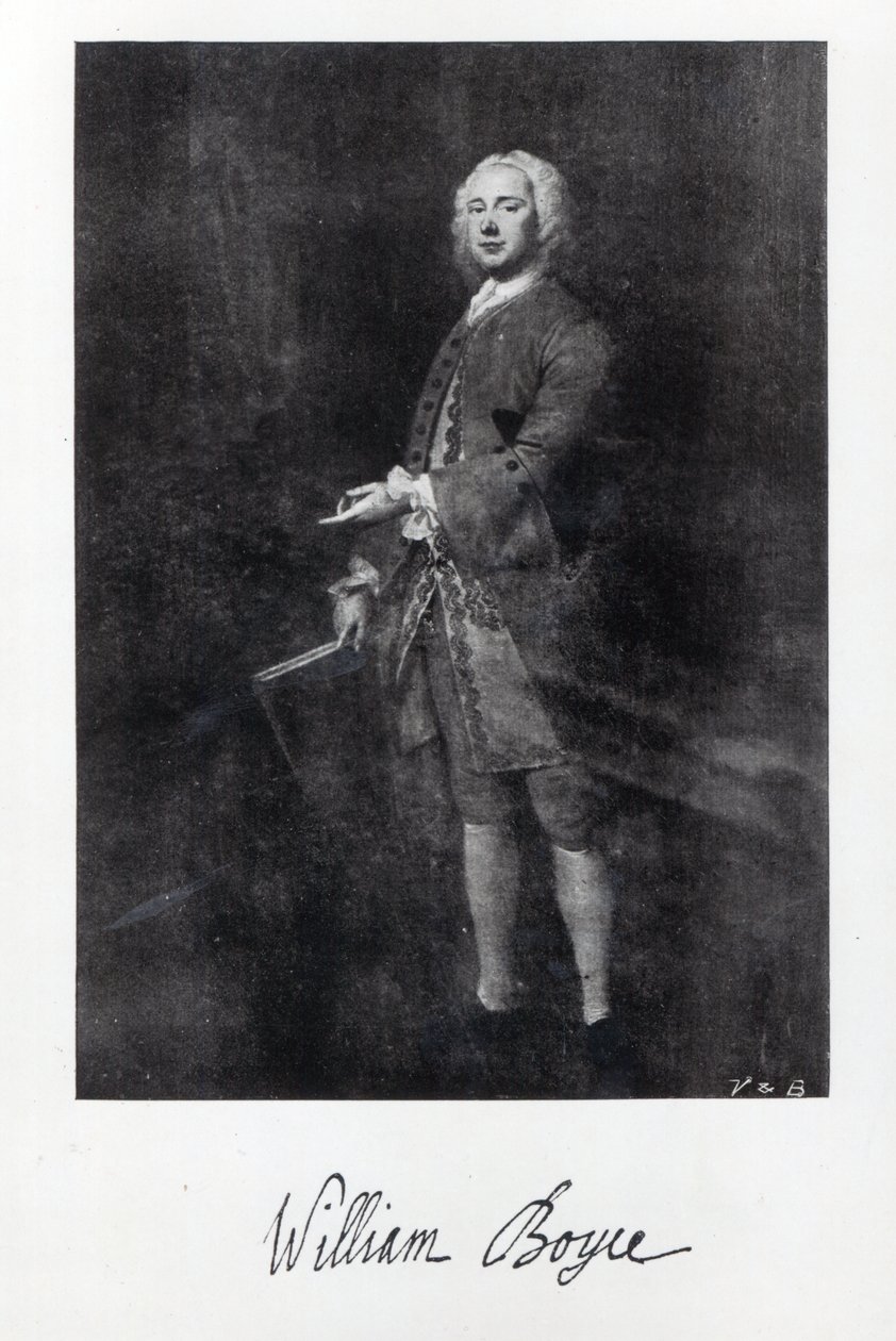 William Boyce tekijältä English School