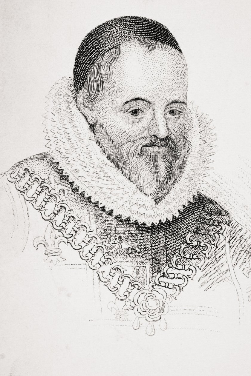 William Camden, kuvitus lordi Broughamin teoksesta "Old England