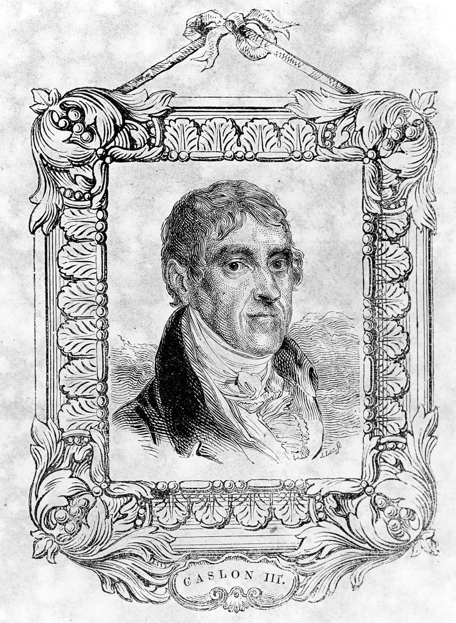 William Caslon III tekijältä English School