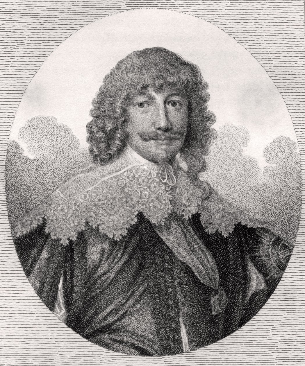 William Cavendish, kaiverrus Bocquet, kuvitus 