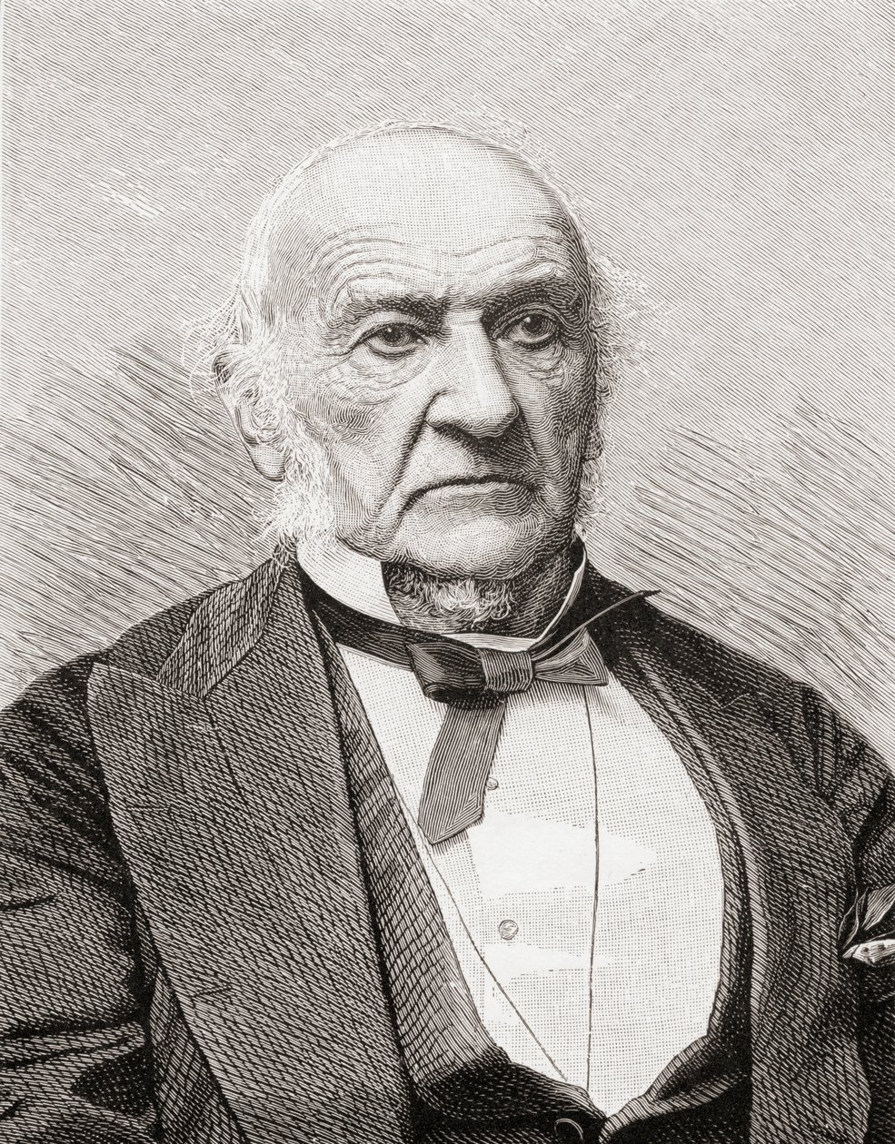 William Gladstone, David Williamsonin vuonna 1898 julkaisemasta teoksesta Gladstone: The Man and the Statesman tekijältä English School
