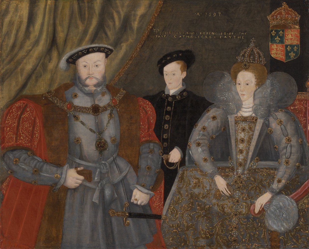 Henrik VIII, Elisabet I ja Edward VI tekijältä English