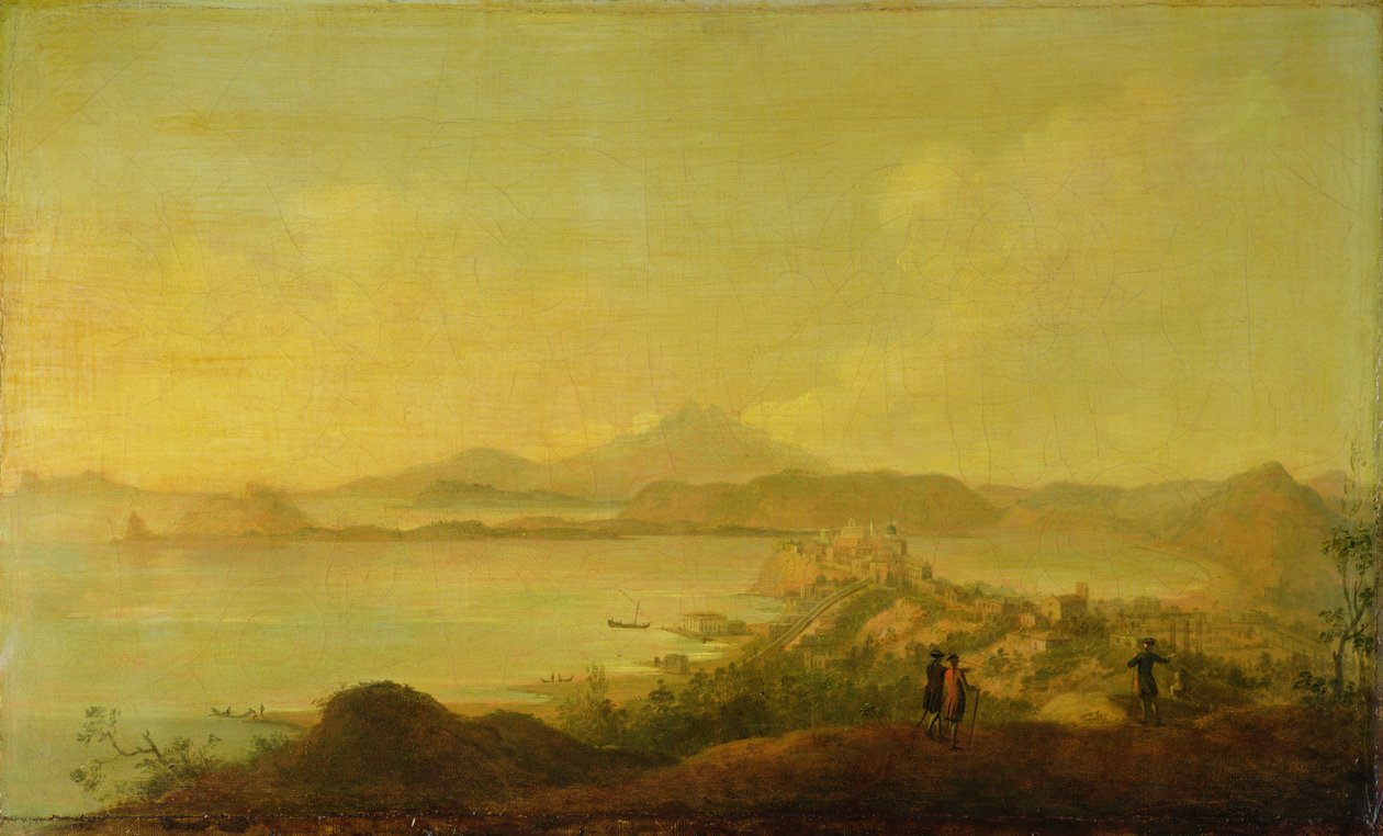 Näkymä rannikolle lähellä Napolia tekemässä Grand Touria tekijältä English Photographer
