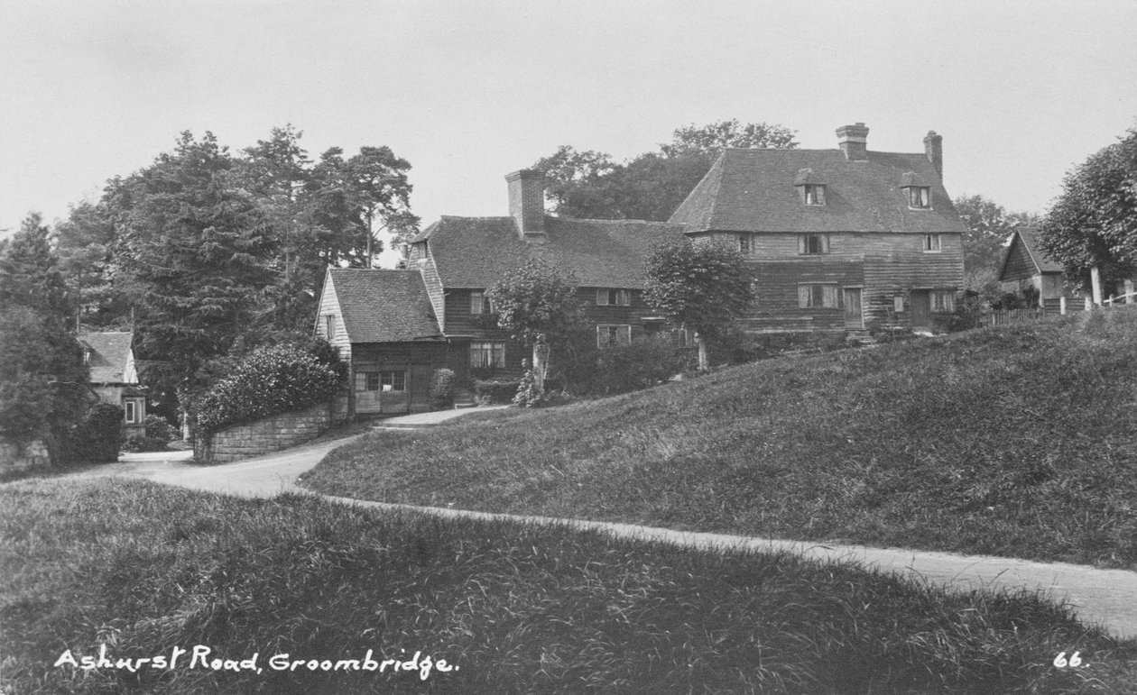 Ashurst Road, Groombridge, East Sussex, n. 1910 tekijältä English Photographer
