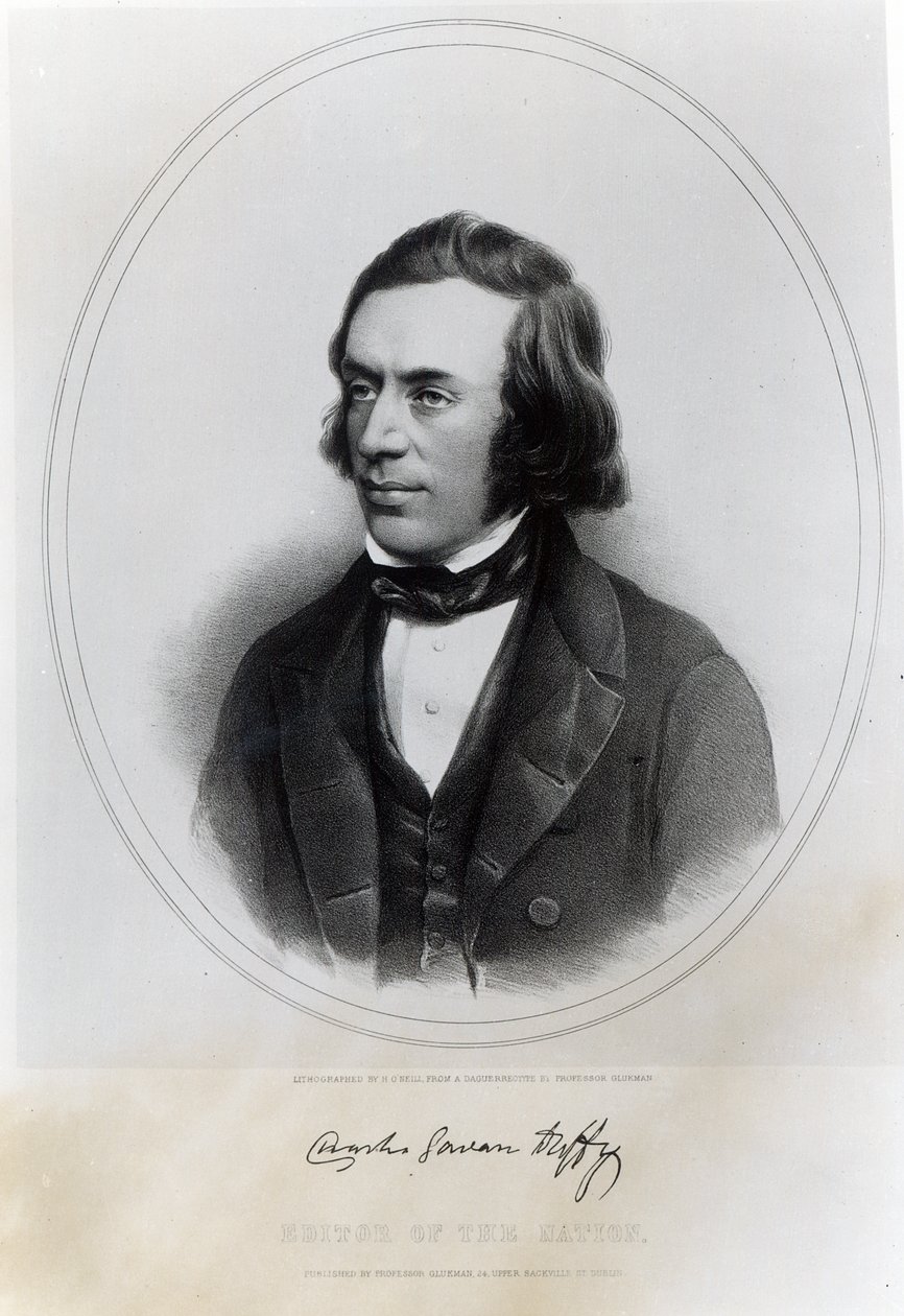 Charles Gavan Duffy, litografia H. O