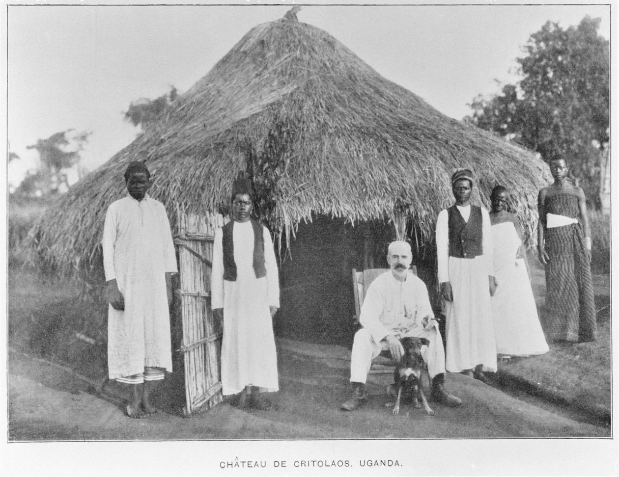 Chateau de Critolaos, Uganda, Growls from Uganda, kirjoittanut Critolaos, 1909 tekijältä English Photographer