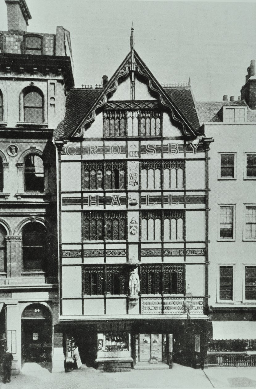 Crosby Hall, Bishopsgate, Lontoo, 1890 tekijältä English Photographer