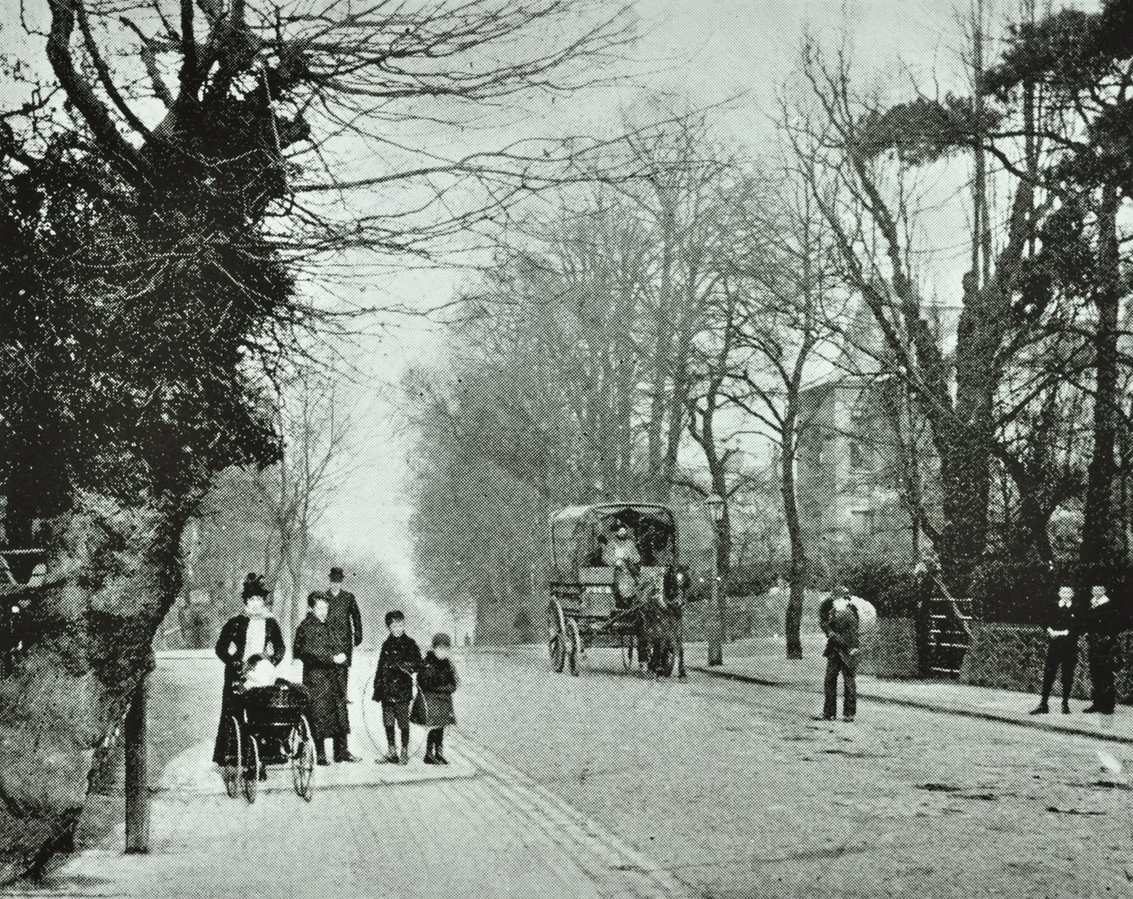 Crouch End Hill, Crouch End, 1894 tekijältä English Photographer