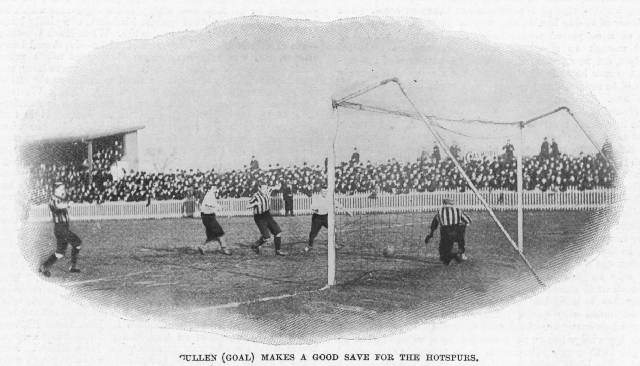 Gullen tekee hyvän säästön Hotspursille, 1899 tekijältä English Photographer