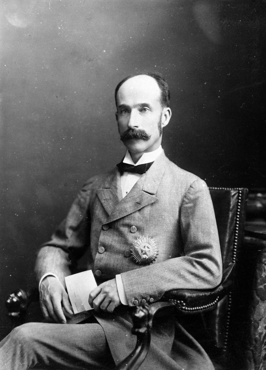 Henry Petty-Fitzmaurice, Lansdownen 5. markiisi (1845–1927), noin 1880-luku tekijältä English Photographer