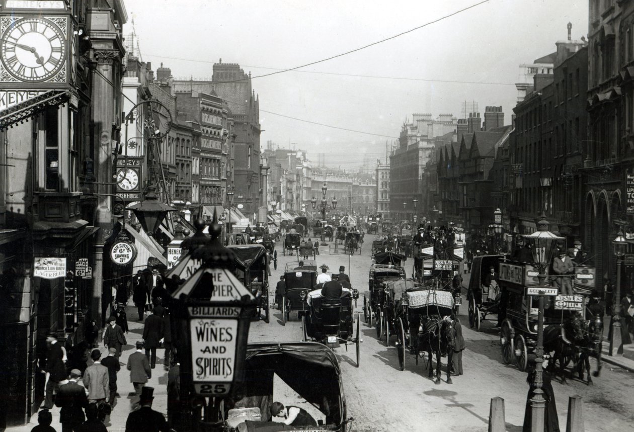 High Holborn, Lontoo, noin 1890 tekijältä English Photographer