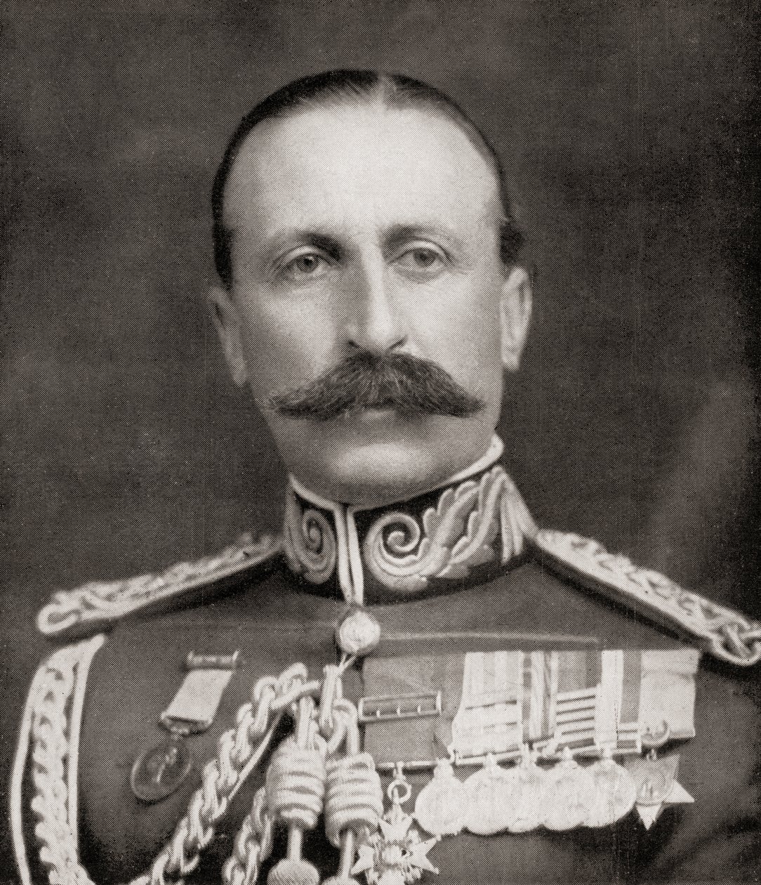 Kenraaliluutnantti Sir Edwin Alfred Hervey Alderson, The Illustrated War News, 1915 tekijältä English Photographer