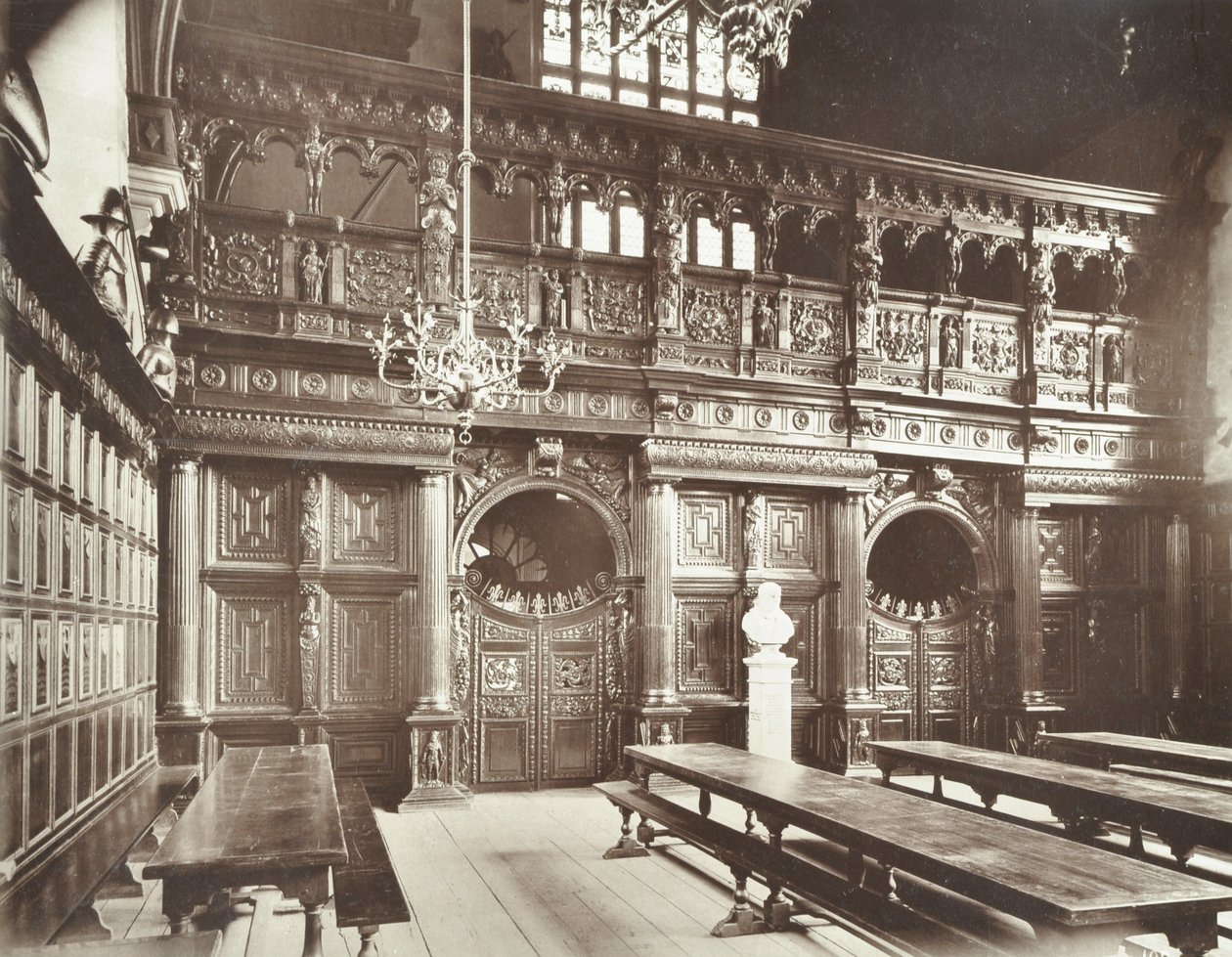 Middle Temple Hall, 1885 tekijältä English Photographer