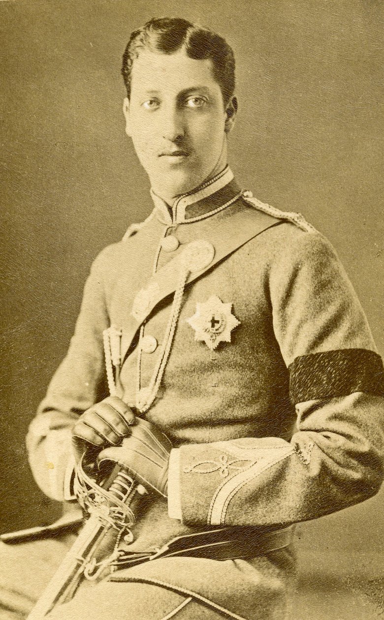 Muotokuva Walesin prinssi Albert Victor. (kuva) tekijältä English Photographer
