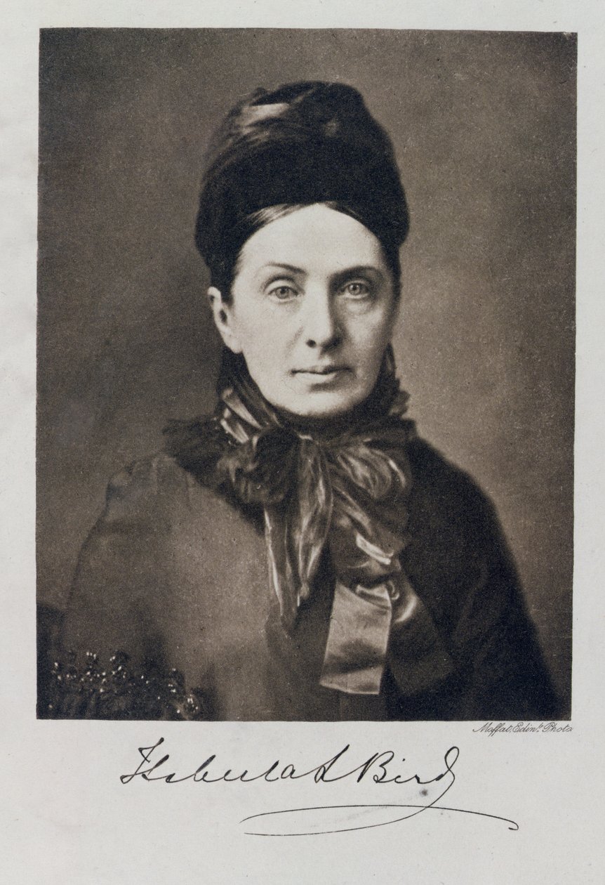 Isabella Bird Bishopin muotokuva tekijältä English Photographer
