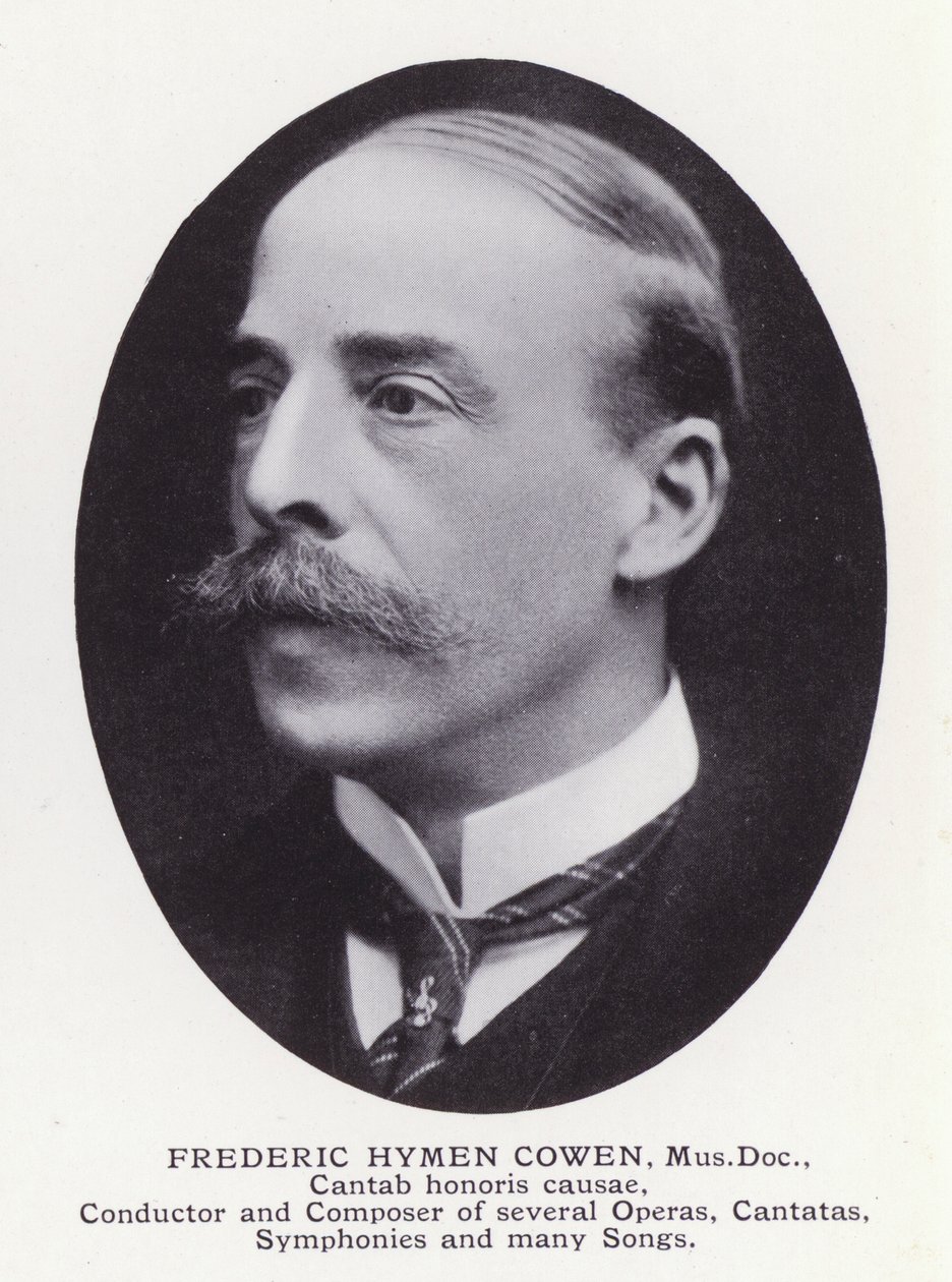 Lontoon tunnetuimmat miehet: Frederic Hymen Cowen (m/v kuva) tekijältä English Photographer