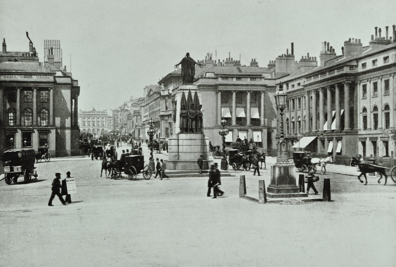Regent Street, Westminster LB: Waterloo Place Regent Streetille, 1896 tekijältä English Photographer
