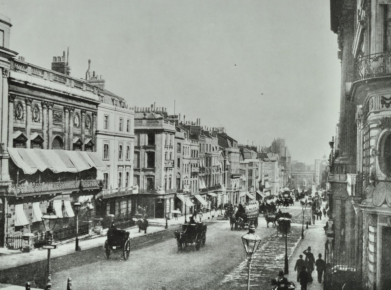 Saint Jamess Street, Westminster LB: katso etelään, 1896 tekijältä English Photographer