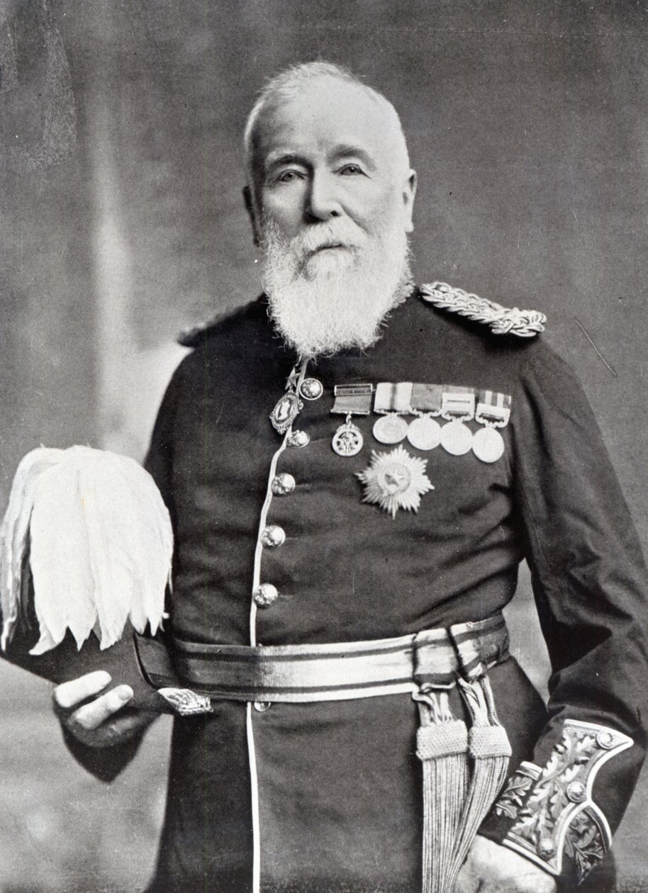 Sir Harry Burnett Lumsden (m/v kuva) tekijältä English Photographer