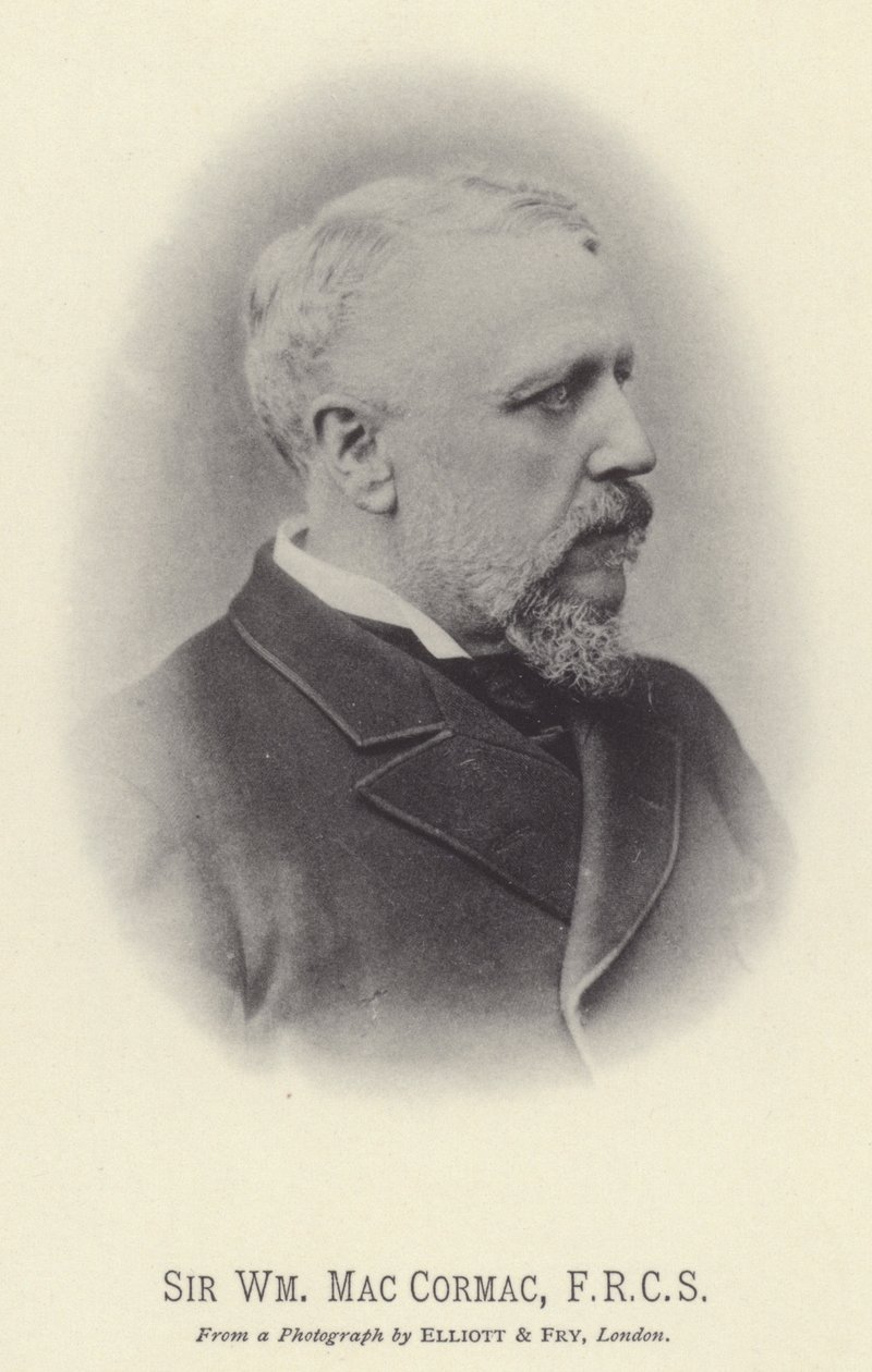 Sir William MacCormac, FRCS (s/w-kuva) tekijältä English Photographer